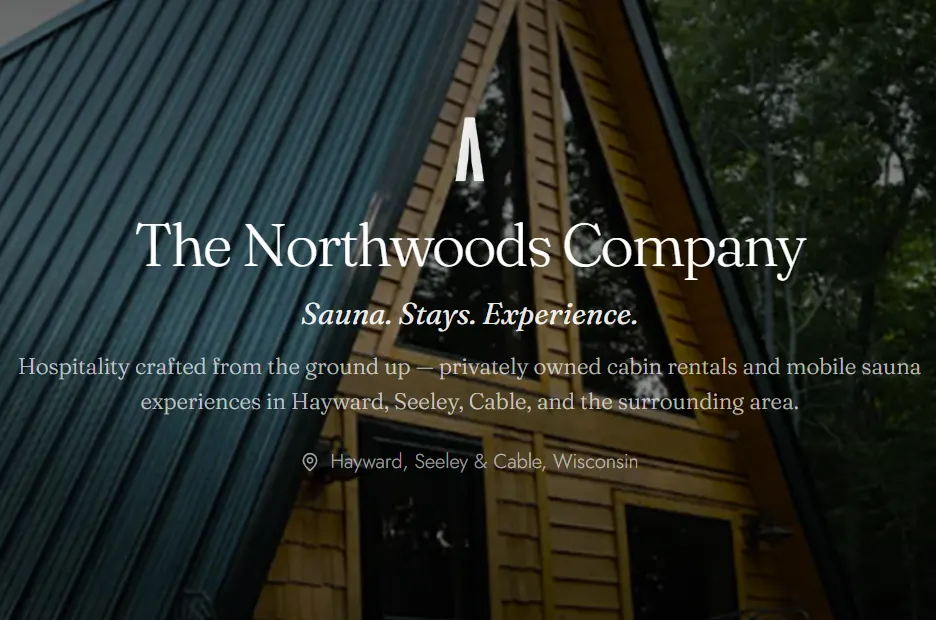 The Northwoods Company website