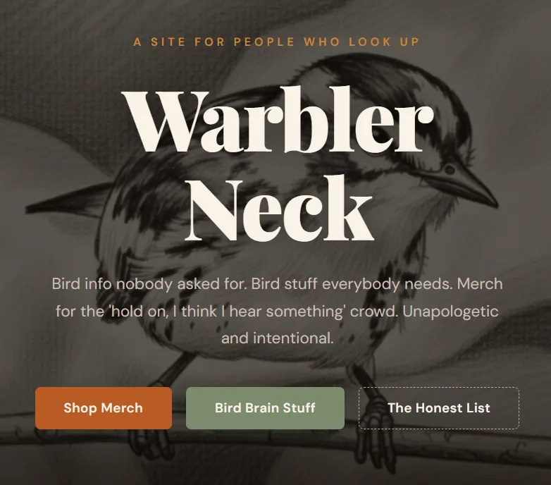 Warbler Neck overview